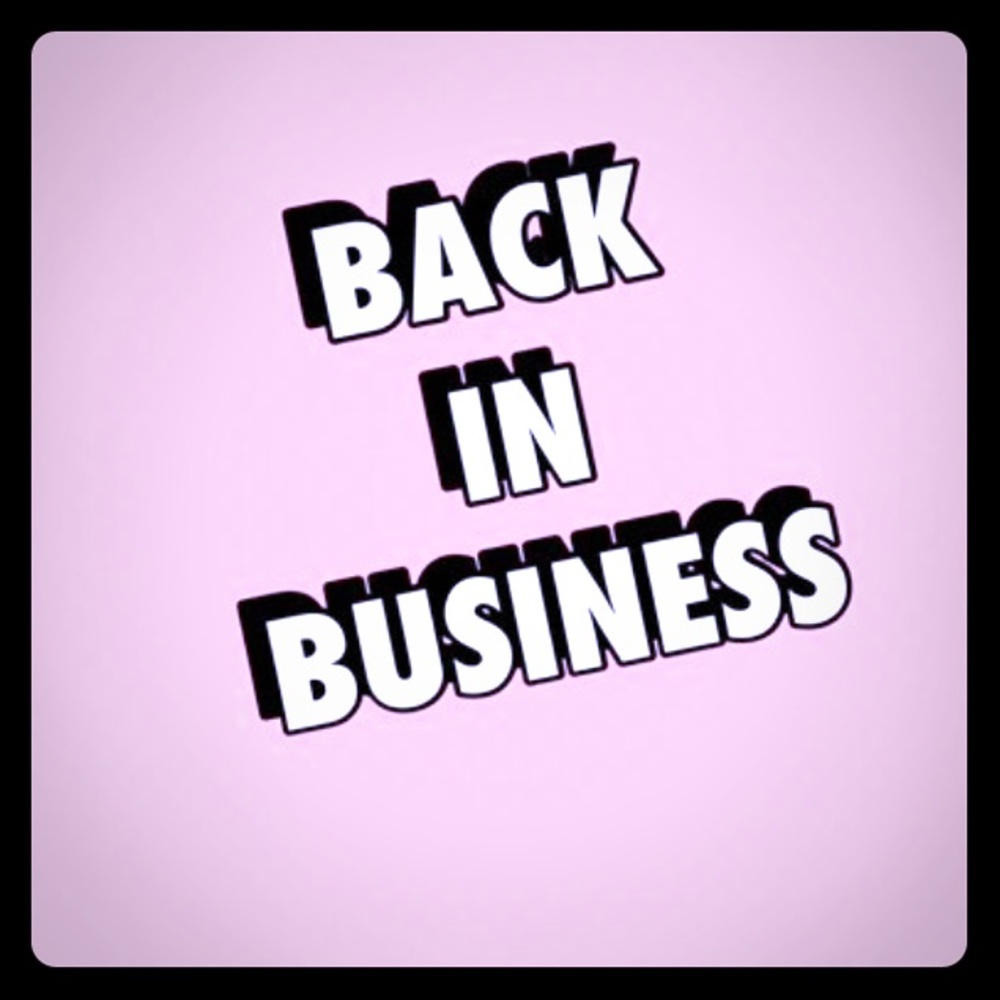 ✨Open for Business ✨